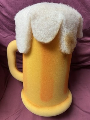 14  Foam Beer Hat Foam Party Hats