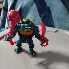 Vintage 1990 Playmates TMNT Slash figure loose