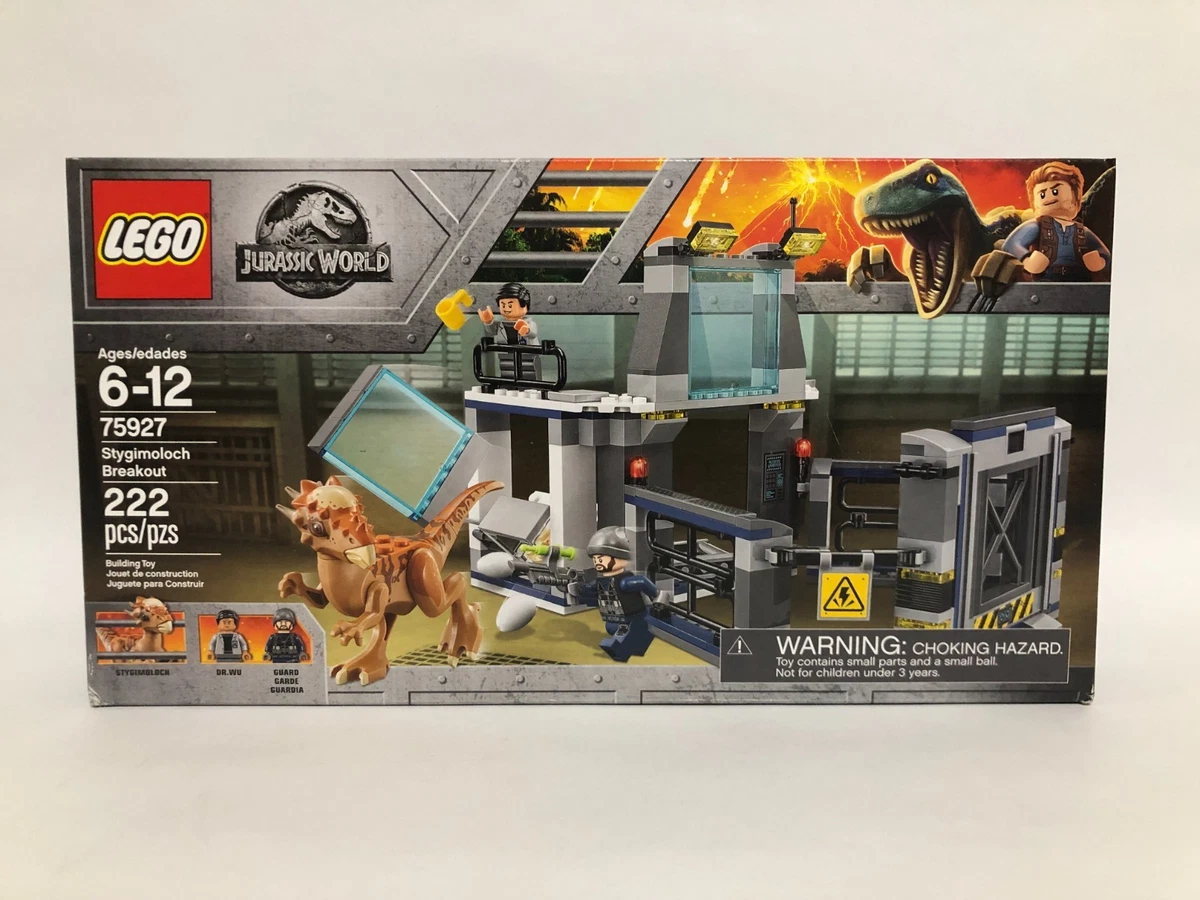 Stygimoloch Breakout Jurassic World LEGO (R) Complete Sets & Packs