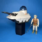 Vtg Star Wars ESB 1981 MLC-3 MOBILE LASER CANNON Mini-Rig 100% Complete + Figure
