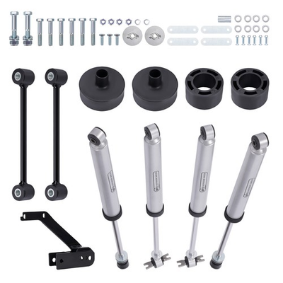 #ad #ad 2.5quot; Leveling Lift Kit for Jeep Wrangler JK 2007 2018 Spacers Shocks Bracket Set $289.95
