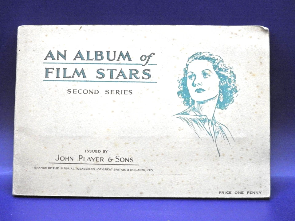 John Player & Sons Film Stars Original Album Full Set of cards - Image 2 of 3