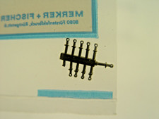 Supporto per asta maniglia - 10 pezzi - Merker + Fischer HO 1570 - #411 - usato