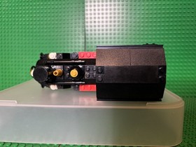 Lego Moc Train 7715 Small Black Engine Locomotive Read Description