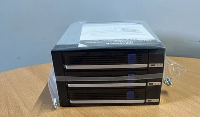 Icy Dock MB153SP-B Hot-Swap-Festplatteneinschub für 3,5 Zoll SATA HDD Festplatte