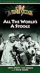 その他 3 Stooges: All the World's a Stooge [VHS] The Three Stooges - All the Worlds a Stooge (VHS, 1994) for