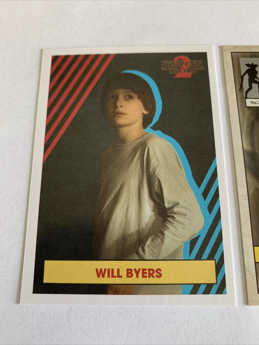 STRANGER THINGS Character Card & Stickers WILL BYERS ST-7, 7 of 20