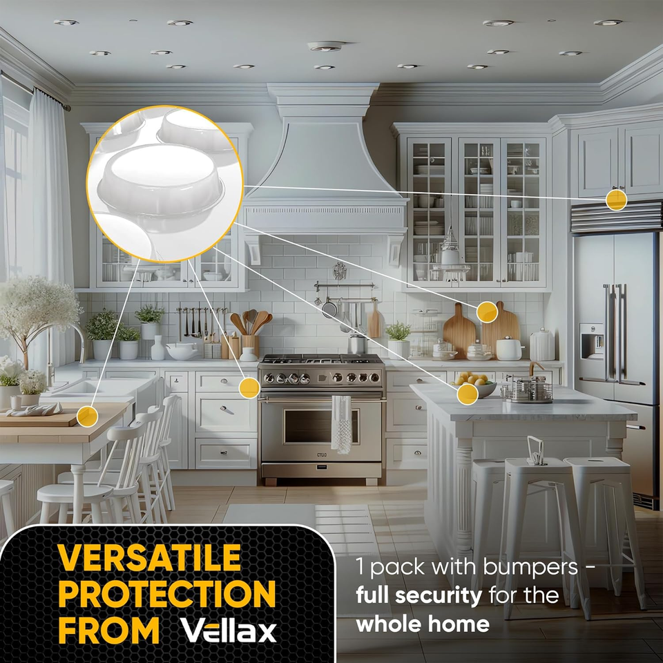 Self Adhesive Door Bumpers 25 Pcs Sticky Silicone Clear Sound