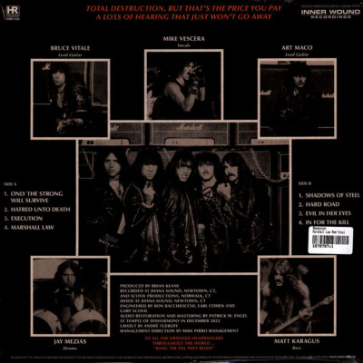 Obsession - Marshall Law Red Vinyl (1983 - EU - Reissue) | eBay.de