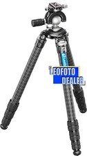 Leofoto Tripod LN-364C with MH-60 Heavy Duty 75mm Bowl Tripod  Ball Head Kit