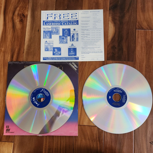 Walt Disney Fantasia Laserdisc Masterpiece Animated Movie Collectors Item Rare - Picture 5 of 5