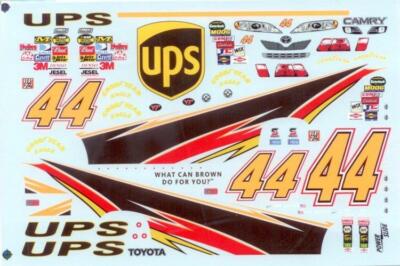 Powerslide #44 UPS 2007 Toyota Dale Jarrett Nascar decal