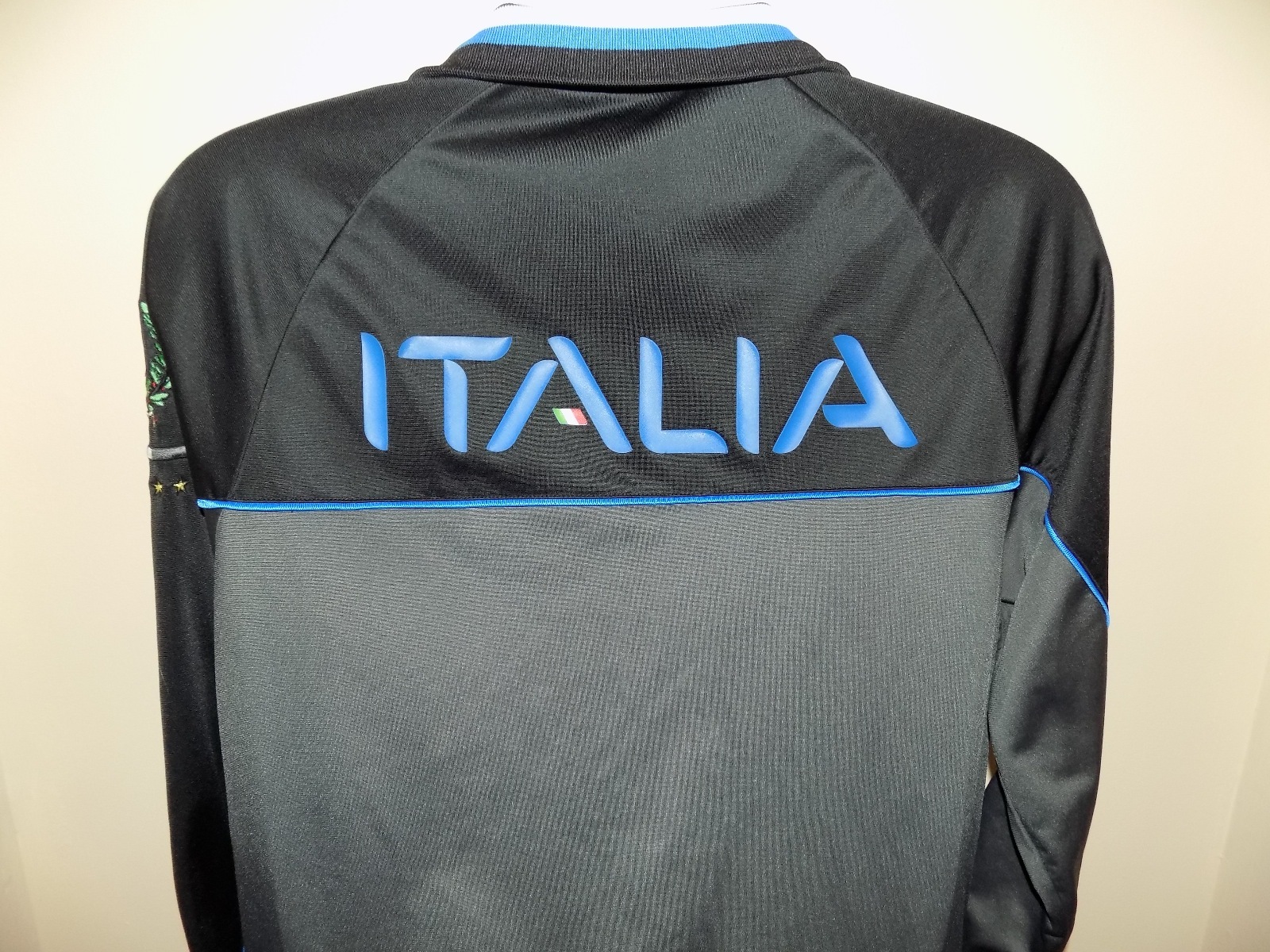 Giacca sportiva uomo FILA Sport ITALIA zip davanti pista nera taglia L