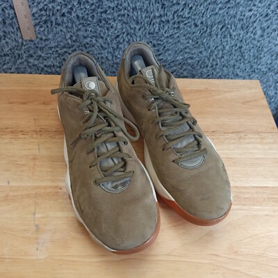 Green suede hyper dunks Nike Hyperdunk Kobe 2017 Low Premium Olive Gum Suede Mens  main image 4