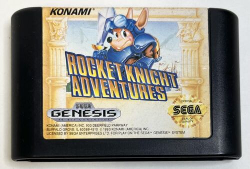 Rocket Knight Adventures Sega Genesis Cartridge Only Tested Working Authentic - Picture 1 of 3