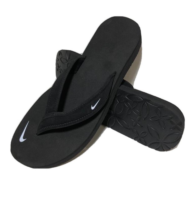 Nike Celso Girl Thong Flip Flops Women's Size 8 Black/white 314870 011 for sale online | eBay