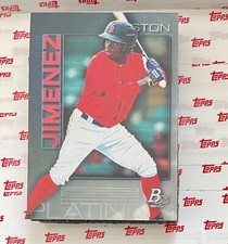 2020 Bowman Platinum Top Prospects Chartreuse #TOP16 Gilberto Jimenez