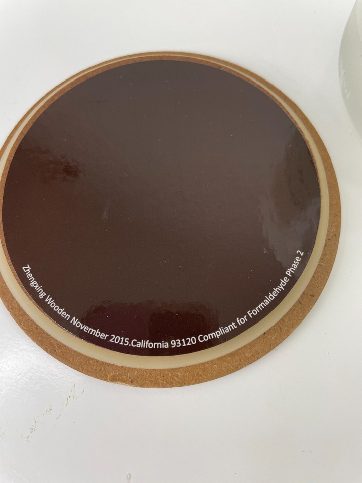 Aromascape Serenity Almond Vanilla Candle Essential Oils Soy Wax Wood