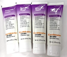 4 Tubes (2.75 oz Each) Smith & Nephew Secura Protective Diaper Cream EXP 10/26