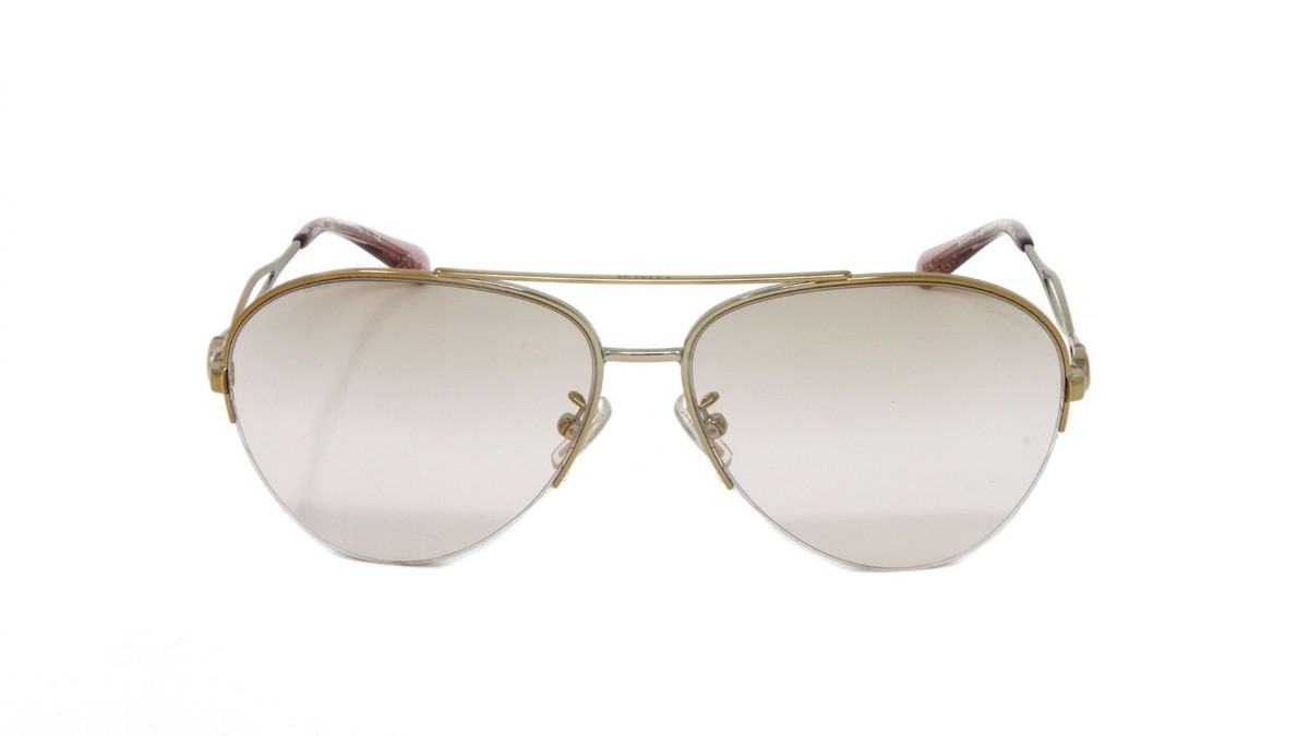 Coach Women\'s Aviator Sunglasses - Shiny light gold - New without Tag Coach Gold Aviator Sunglasses for Women for sale | eBay main image 3