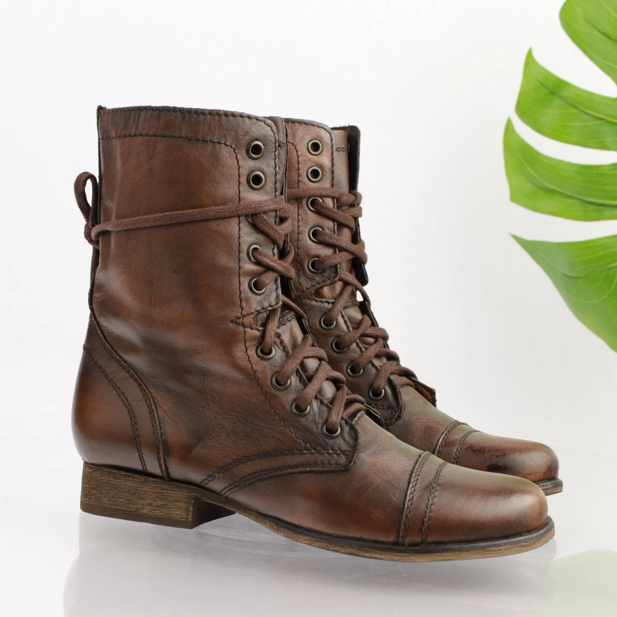 Las mejores ofertas en Botas de Combate Marrón Steve Madden para Mujeres |  eBay, image size:1200x1200