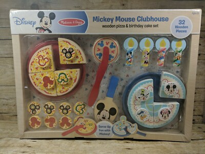 melissa and doug pizza and birthday cake