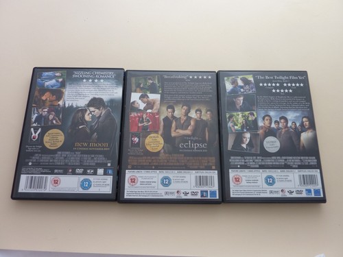 The Twilight Saga: The Story So Far 3 Film DVD Box Set New Moon Eclipse (2011) - Picture 6 of 8