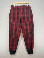Vintage Woolrich Pants Mens Size 32x31 Buffalo Plaid Mackinaw Wool Hunting TALON