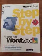 Microsoft Word 2000 Step by Step - Paperback By Catapult Inc - NEW, Missing CD