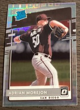 2020 Panini Optic Adrian Morejon #55 Rated Rookie FOTL Pandora Silver /99 #4046