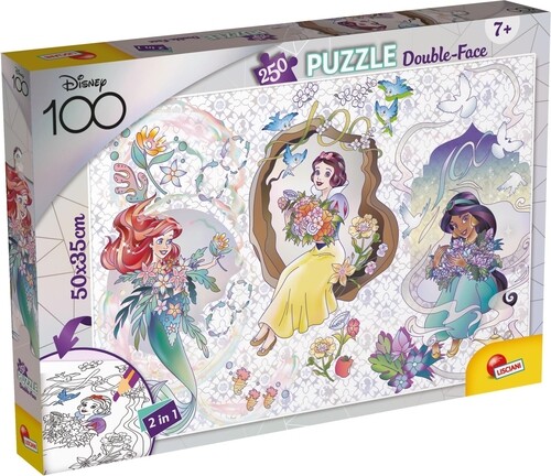 Merchandising Disney: Lisciani - Puzzle Df Plus 250 - Disney 100 - Princess