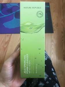jeju sparkling foam cleanser