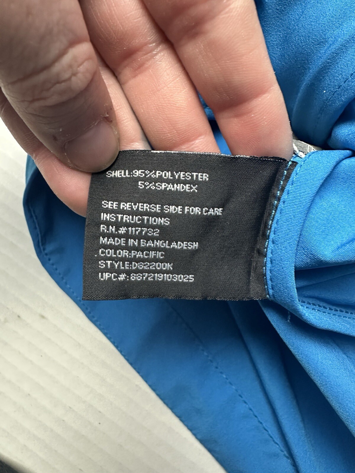 ZeroXposure Performance Jacket Mens Large Blue Fu… - image 6