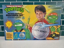 TMNT Michaelangelo's Bugchuku Set (Sealed) 1990 Playmates