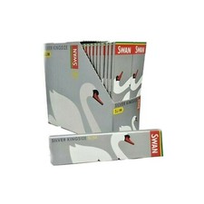 1 5 15 20 25 50 100 Swan King Size Silver Slim Smoking Rolling Paper
