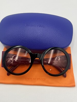 ?‎ ? EMILIO PUCCI 1960s Vintage Round Sunglasses Emilio Pucci 1960 main image 3