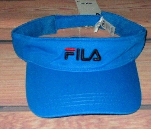 MENS FILA AZURE BLUE VISOR HAT 