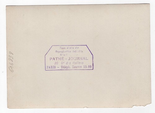 Poincare Travel South France Pathe Journal Photo 1913 - Imagen 3 de 4