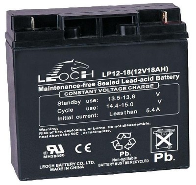 LEOCH - LP Series Allzweck 12V 18Ah wartungsfreier SLA Akku