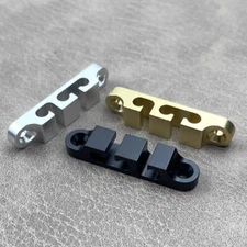 2×Aircraft Aluminum Hipshot Bass 3 String Retainer String Guide Tree MATTE