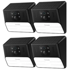 4XCinnado Wireless SolarSecurity Camera WIFI Outdoor Battery Camera AI Detection
