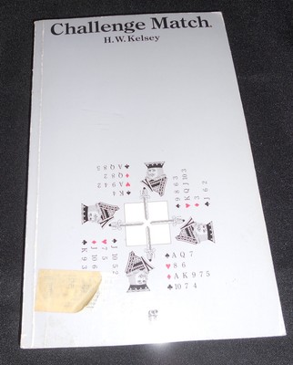 Chess Book:''Challenge Match'' By H. W. Kelsey 1983