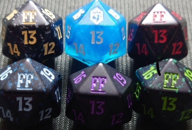 MTG ファイルファンタジー スピンダウンダイス Magic: The Gathering FINAL FANTASY Crystal Spindown Die