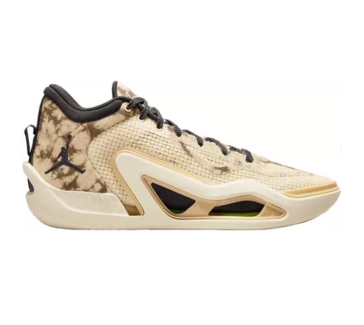 Men Nike Jordan Tatum 1 Basketball Shoes Fossil/Black/Sesame