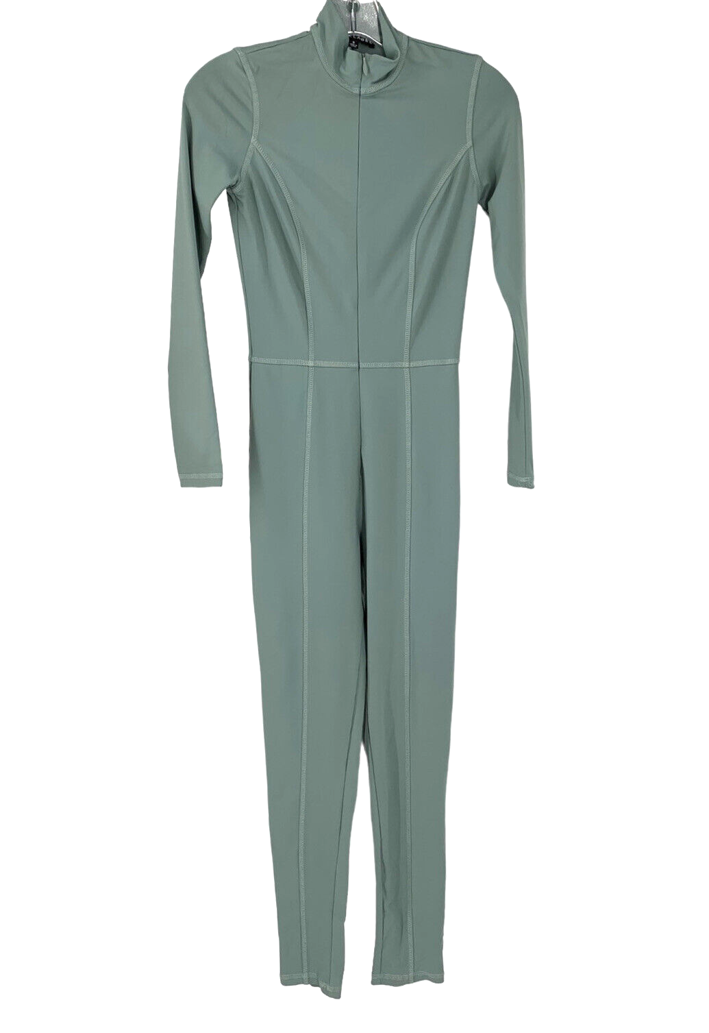 J LUX LABEL Moss Galilea High Neck Jumpsuit Small Catsuit eBay