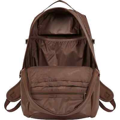 Supreme Leather Backpack Black Brown Green 3colors FW24 New Supreme Leather Backpack Black Brown Green 3colors FW24 New