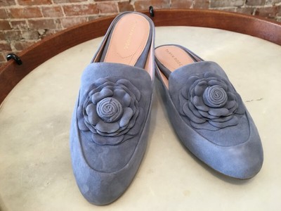 suede loafer mules