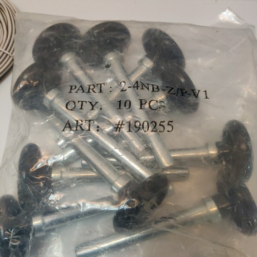 Lot of Heavy Duty Garage Door Parts -Rollers, Hinges, 041-0136 Overhead OHD - Picture 2 of 9