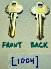 Vintage 1970s 1980s NOS ILCO 1004 key blanks new old stock Corbin CO92