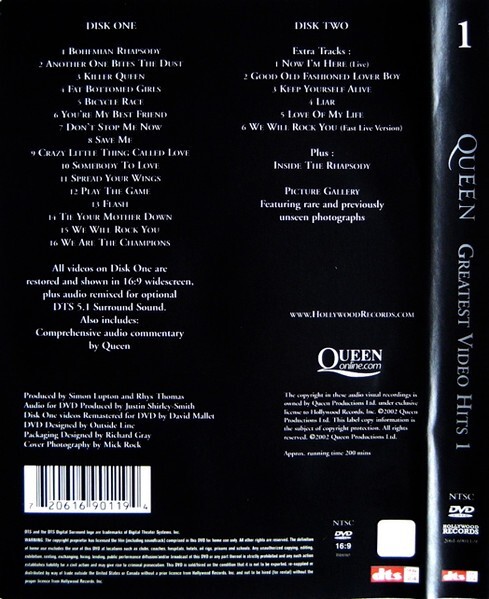 ミュージック Queen greatest video hits 1 Queen: Greatest Video Hits 1 (Video 2002) - IMDb
